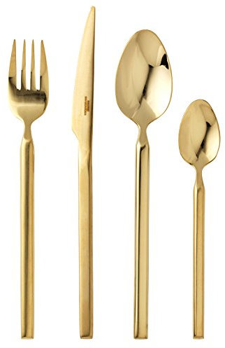 broste Copenhagen TVIS Besteckset Titanium Rose Gold 16tlg.