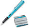 Lamy 084 AL-star Füllhalter Pacific, M (+ Patronen türkis)