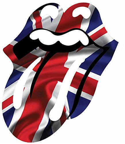 Stickers rétro réfléchissant pour Casque Rolling Stone