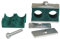 Hydraulische Rohrschelle 2 Stück Kunststoff-Rohrschellen Twin/Double Standard metrische Schlauchschellen für 18 mm Außendurchmesser Rohr