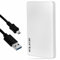 Storite Externe Festplatte 6,3 cm (2,5 Zoll), 160 GB, mit schneller Datenübertragung, USB 2.0, kompatibel mit PC, Mac, Windows, Spielen, Laptop und Desktop (Weiß)