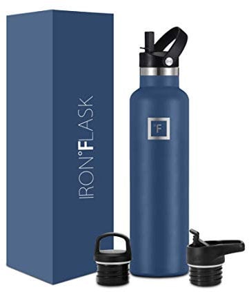 Botella Agua Acero Inoxidable - 710/950 ml - Botella Termica Agua Fría - Cantimplora Aislada Doble Pared sin BPA - Garrafa Termo Gym Gimnasio Senderismo Niños - Water Bottle