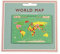 World Map Fridge Magnet