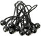 Bungee Cords with Balls, 36 Pcs Heavy Duty Bungee Cords, 7 inch Elastic Bungee Cord & Tarpaulin Bungee Balls for Outdoor Camping Tents Cargo Banner Pavilions Holder Flag Poles Boating (Black)