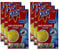 CATCH Lot de 36 (6x6) Stickers Anti-Mouches Décoratifs jaunes sans odeur