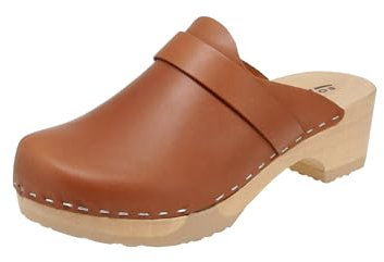 Softclox S3345 Tamina Softnappa - Damen Schuhe offene Schuhe - 48-Cognac, Größe:42 EU