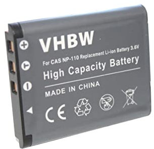 vhbw Akku Ersatz für JVC BN-VG212, BN-VG212U, BN-VG212USM für Videokamera Camcorder (750mAh, 3,6V, Li-Ion)