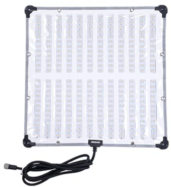 Aputure Amaran F22x Flexible LED-Video-Lichtmatte, 200 W, zweifarbig, 2500 K ~ 7500 K, unterstützt App-Steuerung für Filmmacher, Videoerzeuger und Fotografen