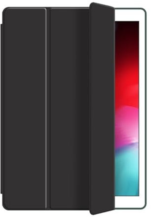 Robuste Schutzhülle für Smart Tablet, kompatibel mit OnePlus Pad Go 11,4 Zoll, dreifach gefaltete, schlanke Tablet-Hülle, stoßfeste Waben-TPU-Hülle mit robustem, langlebigem Ständer (Farbe: Schwarz)