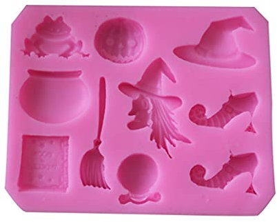 Halloween Silikon Backform Antihaft Kuchen Form Für Kreative Backen Gadgets Hexe Form Form Für Halloween