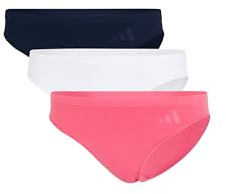 adidas Damen Low Rise Bikini (3 Pack) - Sport Active Seamless - Packaged Panties - Slip - Bequeme Unterwäsche
