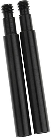 Presta-Ventilverlängerung, 40 mm, Schwarz, 2 Stück