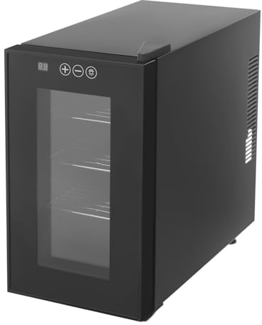 Incubateur pour reptiles - 23 l - Avec écran LED - 10-40 °C - Avec verre de protection UV et 3 étagères - Réglage précis de la température - Pour tortues, lézards et serpents - Noir
