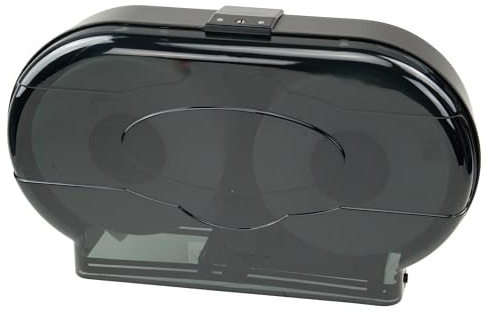 Winco TD-220 Double Roll Jumbo Toilet Paper Dispenser
