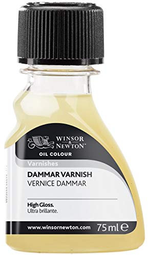 Winsor & Newton RCFVD75 75Ml Dammar Varnish,Yellow