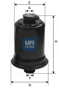UFI 31.712.00 Kraftstofffilter