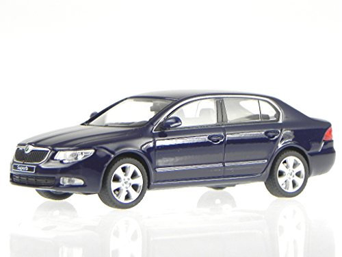 Abrex Skoda Superb 2 Pacific blau Modellauto 143AB-010LT 1:43