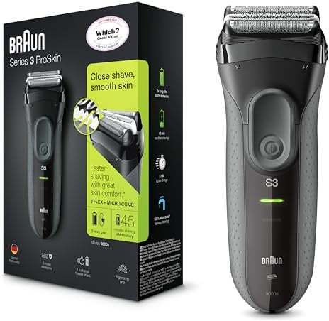 Rasoir électrique Braun 3000S Series 3 Noir