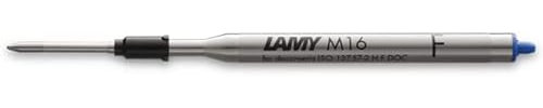 Lamy M 16 Mine 801 Kugelschreiber-Mine aus Metall in der Farbe Blau Strichbreite F M16