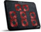 Skgames - Base di raffreddamento per PC portatili da 10-17, 8 ventole a LED, colore nero