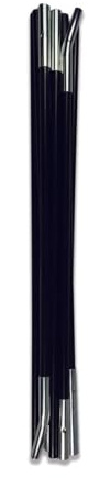TentSpares - Vango Anteus 600, 600SE & 600XL Tents 2014-2022, Black Coded Fibreglass Main Poles, Durable Tent Poles Replacement for Camping