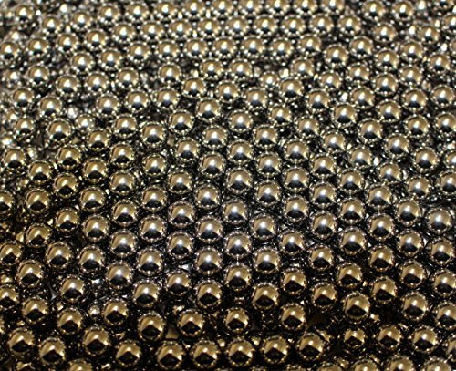 G8DS 500 Stück Marken-Schleudermunition Kaliber 16 mm Stahlkugeln Schleuder Munition für Katapult