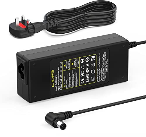 Sony TV Power Cable 19.5V Adapter for Sony Bravia TV 24'' 32'' 40'' 42'' KDL-24 KDL-32 KDL-40 KDL-42 W600B W650A W700B W800B, Vaio Laptop Charger PCG VGN VGP SVE14 SVE15 Power Supply