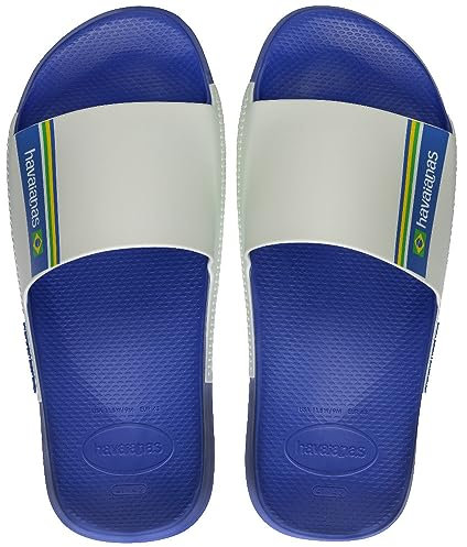Havaianas Slide Brasil, Infradito Unisex - Adulto, Marine Blue, 39/40 EU