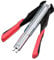 Bulipu Hog Ring Pliers Automatic Fencing Pliers with 2500PCS Galvanised Fence Hog Rings for Mattresses Car Cushions Sofas Fences Pet Cages