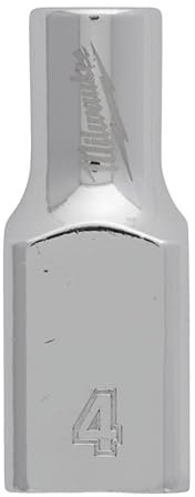 Milwaukee 4932479992 Short Cup, 1/4 Inch Drive, 4 mm Size