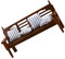 Gadpiparty Mini-Gartenbank Mini Bank Holzbank Spielzeug Miniatur Parkbänke Mit 4 Kissen 1/12 Puppenhaus Zubehör Bank Couch Mini Puppenhaus Möbel Puppenhaus Geschenk Für Kinder