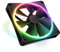 NZXT F140 RGB Duo - RF-D14SF-B1 - Ventola RGB a due lati da 140 mm – 20 LED indirizzabili individualmente – Flusso d'aria e pressione statica bilanciati – Controllo PWM – Nero