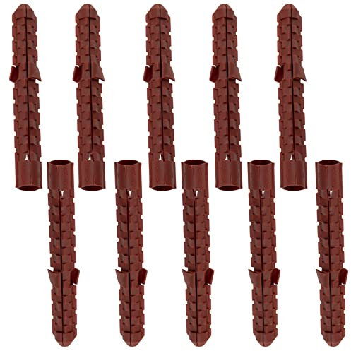 AERZETIX - C64997 - Set di 10 Tasselli Ø12x105mm per mattoni forati e cemento cellulare - in nylon - attrezzo fissaggio materiali cavi lavoro edilizia punta trapano perforazione