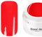 Emmi Nail Glossy-Gel UV Nagelgel 5ml – Hochdeckendes Farbgel mit Glitzer – Kein Versiegeln nötig – Mittelviskos & nicht verlaufend – Hochglanz für Nailart, Fullcover & Studio Nägel - Hot Red