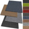 KARAT Teppichfliesen 50x50 cm selbstliegend - 24 Stück Set - 6m² - strapazierfähiger Teppich zum kleben mit hochwertigem Schlingenflor für Haus & Büro - antistatisch mit Bitumen Rücken - Rot Moskau