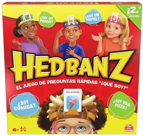 Spin Master Games Kids Game Hedbanz Core Refresh ESP
