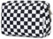 Narwey Trousse de Toilette de Voyage Trousse de Maquillage Grande Organisateurs de Toilettes Accessoires de Voyage (Échiquier Noir,Grand)