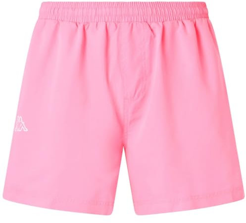 Kappa Logo FULTOMI - Bañador para hombre, playa, piscina, natación, playa, Boxer 331M4WW, neón fucsia, S