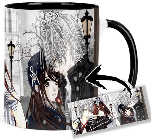 Vampire Knight Tasse Ceramique Intérieure et Poignée Noire Mug