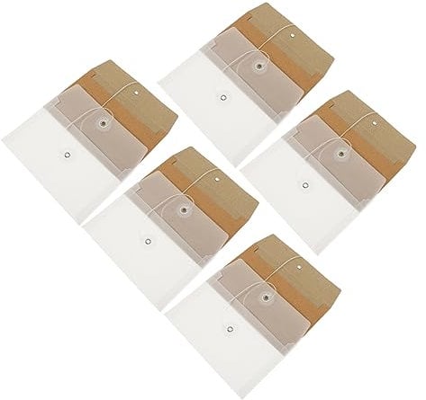 SEWACC Wedding Invitation Parchment Envelopes Translucent Paper 10 Pack Elegant for Events