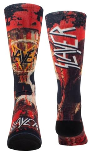 Slayer Skull 360 Dye Sublimation Socken One Size