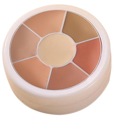 Color Concealer-Palette – Make-up-Palette mit Textmarker-Creme für das Gesicht | Farbkorrektur-Paletten mit voller Abdeckung zum Konturieren, Hervorheben, Verbergen von Unvollkommenheiten