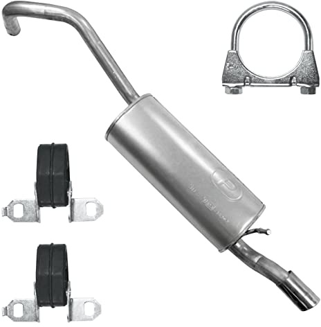 POLMOstrow Auspuff für VW Polo 5 V 6R 2009-2014 | Endtopf, Motoren: 1.4 | Fließheck