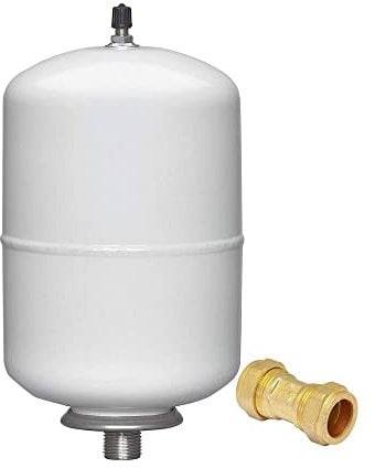 Ariston 406801 KIT A 2L Ausdehnungsgefäß & Rückschlagventil, Weiß, 12,5 x 12,5 x 23,7 cm