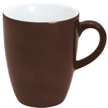 KAHLA 575323A72605C Pronto Colore Macchiatobecher 0,28 l chocolate brown|braune Kaffeetasse aus Porzellan