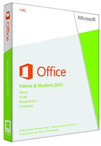 Microsoft Office Home and Student 2013, 32 & 64 Bit [Lingua: Italiano]