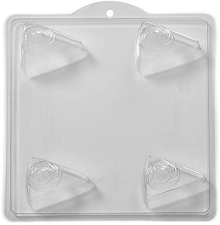 4 Hohlraum Scheibe Kuchen/Tartan Seife/Badekugeln Form M08