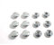 JMT Kappen f. Schr M6 Pack 12Stk. chrom 4043981129618
