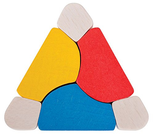 Bigjigs Toys Regenbogen Triangel Twister