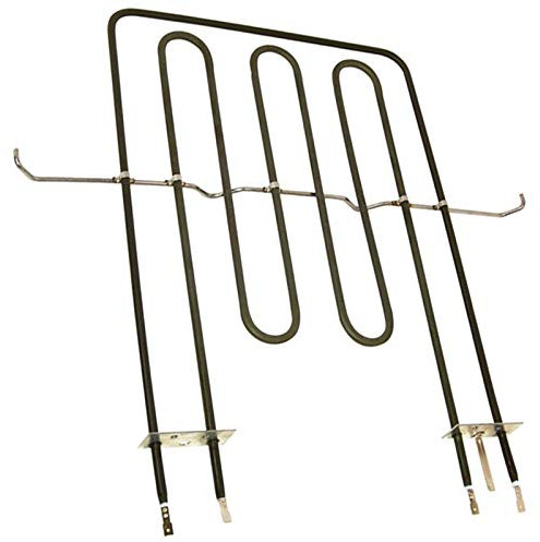SPARES2GO Top Dual Grill Heating Element for Indesit Oven/Cookers (2250w + 1800w) - Fitment B